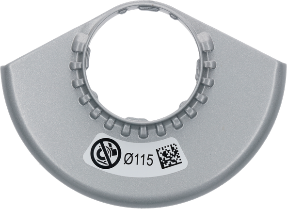 Protezione Bosch senza coperchio, diametro 115 mm.