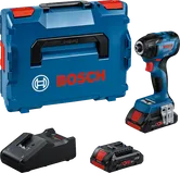 Set avvitatore a impulsi a batteria Bosch GDR 18V-210 C.