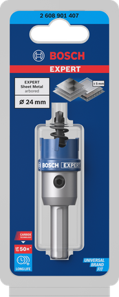 Sega a tazza per lamiera da 24 mm Bosch .