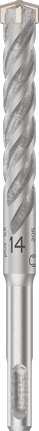 Punta per trapano a percussione Bosch PRO SDS plus-5X da 14 mm per calcestruzzo.