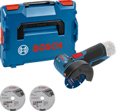 Set smerigliatrice angolare a batteria Bosch GWS 12V-76.