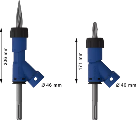 Set EXPERT SDS Clean per scalpellatura