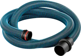 Tubo antistatico Bosch con attacco a baionetta e adattatore.