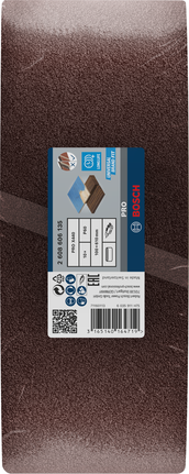 Nastro abrasivo Bosch PRO X440 100×610 mm G60 10 pezzi.