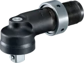 Testa angolare Bosch 12V con attacco quadro da 3/8 di pollice.