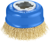 Spazzola a tazza Bosch PRO Metal Clean da 75 mm con attacco X-LOCK.