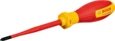 Cacciavite Bosch VDE PZ1 con impugnatura isolata.