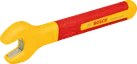 VDE-isolierter 13-mm-Schraubenschlüssel von Bosch für Elektroarbeiten.
