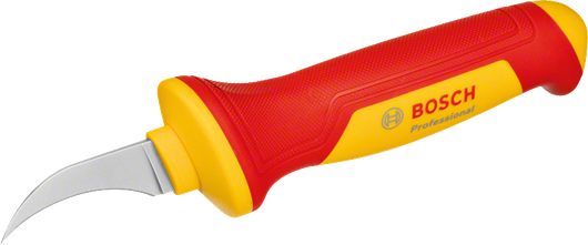 Bosch VDE-Handwerkzeug-Set Messer mit isoliertem Griff.