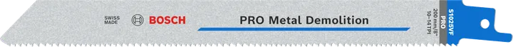 Lama Bosch PRO Metal Demolition S1025VF con dentatura Vario.