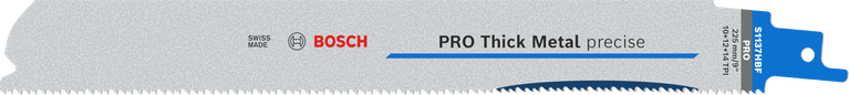 Lama di precisione Bosch PRO Thick Metal S1137HBF, 3x3 denti.