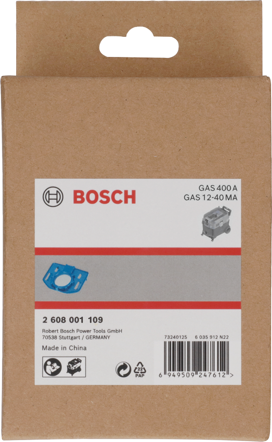 Accessorio porta-sacchetto per la polvere Bosch .