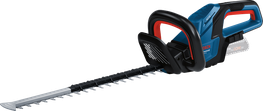 Tagliasiepi a batteria Bosch GHE 18V-50 per la potatura di arbusti.