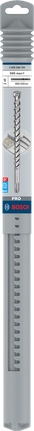 Punta per trapano a percussione Bosch PRO SDS max-7 19×400×520 mm.