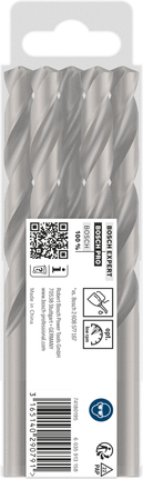 Punta elicoidale Bosch PRO Metal HSS-G, lunghezza standard, confezione da 5.