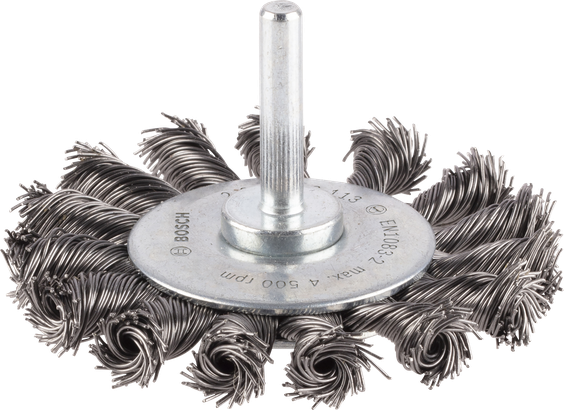 Mola abrasiva Bosch PRO Metal a filo spesso, gambo dritto, 75 mm.