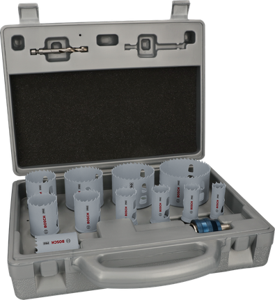 Set di seghe a tazza Bosch PRO Multi Material PC Plus, 14 pezzi.