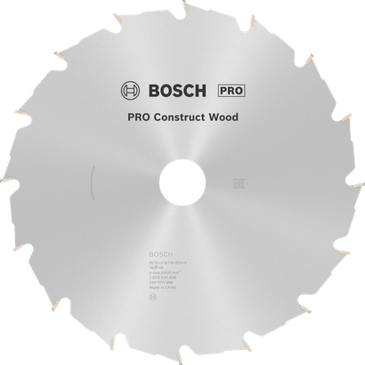 Lama per sega circolare Bosch PRO Construct Wood da 235 mm.
