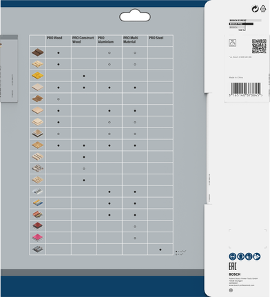 Lama per sega circolare Bosch PRO Wood 260 x 3,2 x 30 mm T48.