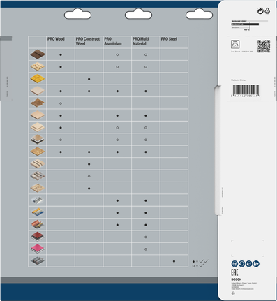 Lama per sega circolare Bosch PRO Wood 305 x 3,2 x 30 mm T60.