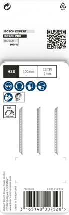 Lame per seghetto alternativo Bosch PRO Plastics PC clean T101A 100 mm 3 pz.