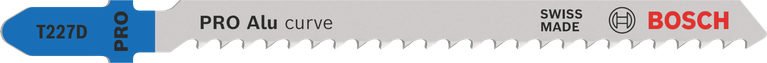 Lama per seghetto alternativo Bosch PRO Alu curve T227D per alluminio.