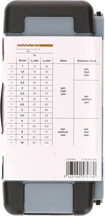 Set di punte elicoidali Bosch PRO HSS-Co 18 pz.