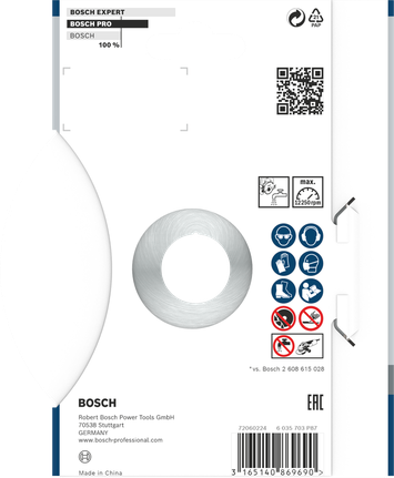 Disco diamantato multimateriale Bosch PRO 125 x 22,23 mm.