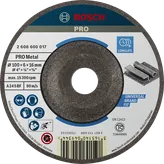 Disco abrasivo Bosch PRO per metalli, 100 x 6 x 16 mm.
