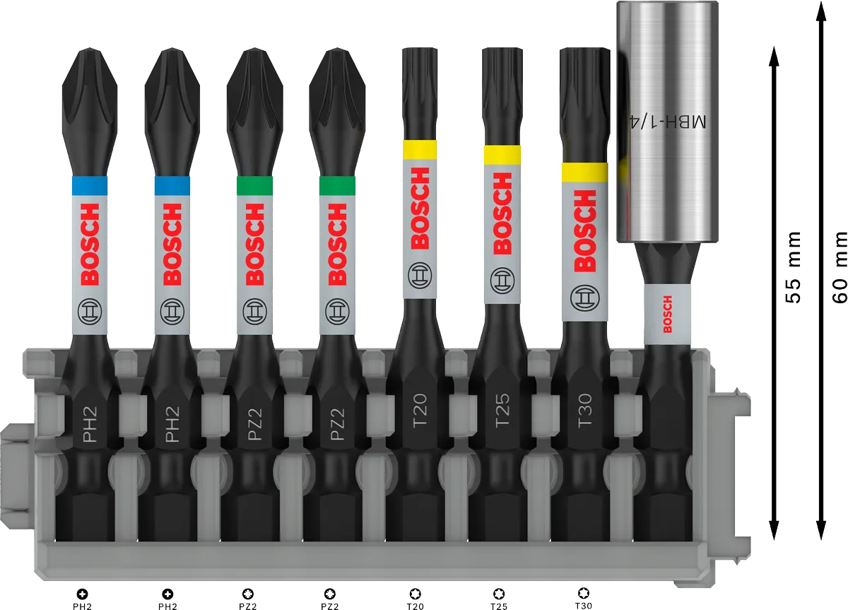 Set bit avvitamento PRO Impact Bosch Professional