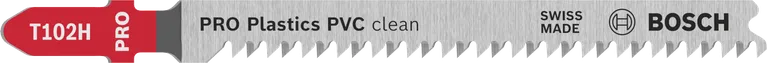 Lama per seghetto alternativo Bosch PRO Plastics PVC clean T102H.