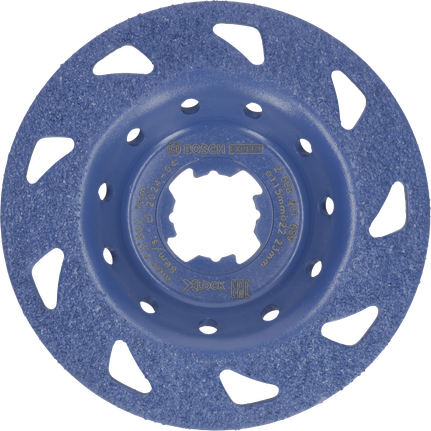 Testa di levigatura in metallo duro multi-materiale Bosch EXPERT, fine.