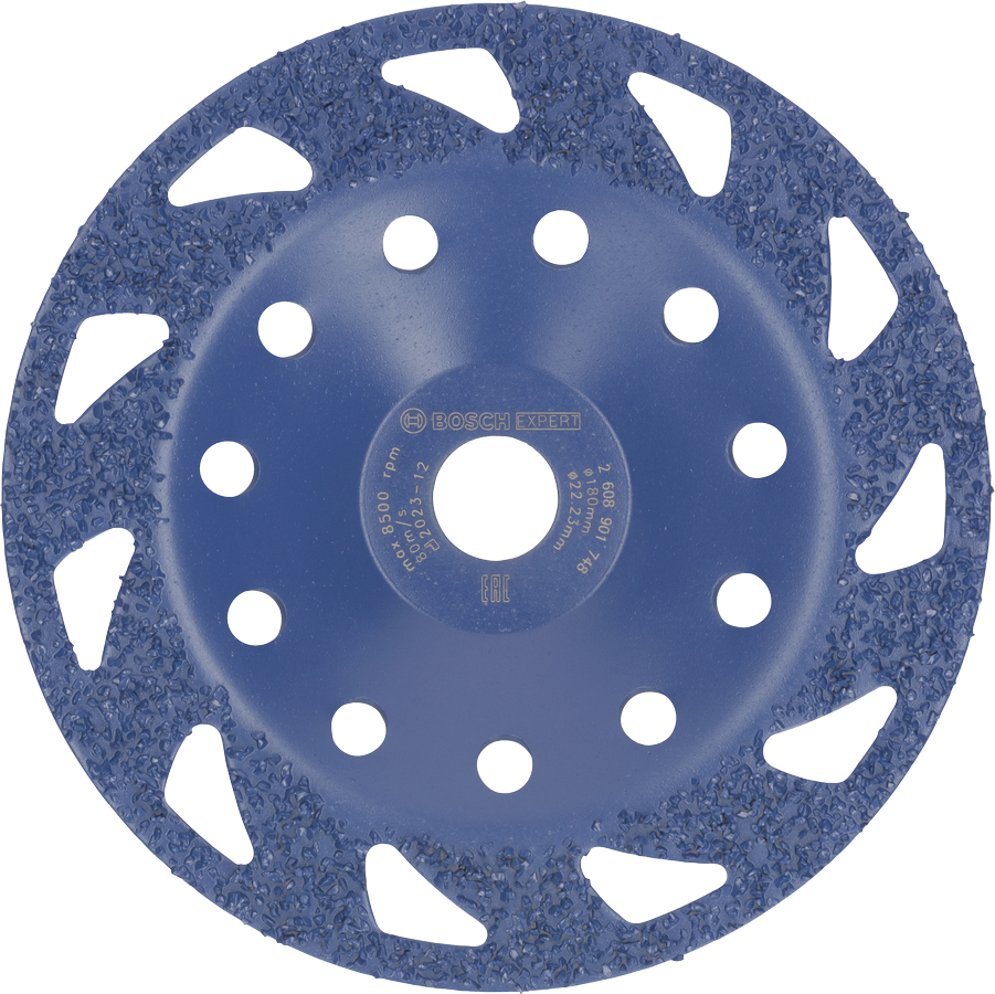 Testa di levigatura in metallo duro Bosch EXPERT Multi Material, media.