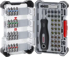 Set di punte per cacciavite extra dure Bosch , 50 pezzi in custodia.
