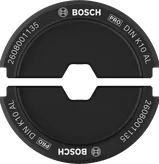 Matrice di crimpatura Bosch PRO DIN K10 AL 10 mm² per alluminio.