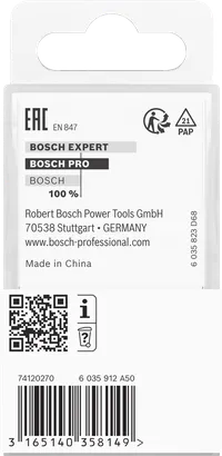 Fresa per incastri a maschio Bosch PRO.