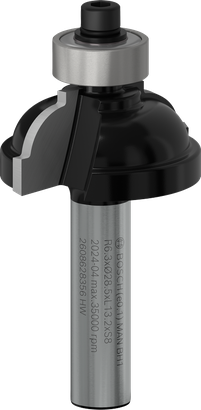 Fresa Bosch PRO Classical Cove, gambo da 8 mm.