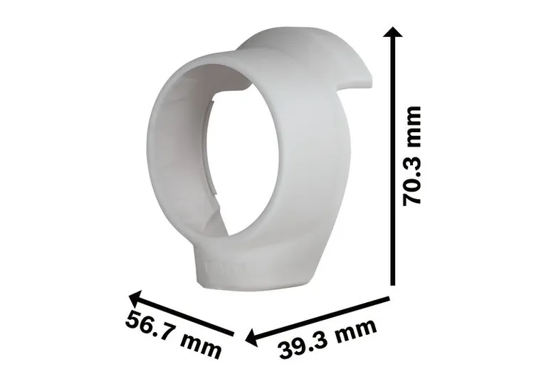 Coperchio frizione per cacciavite Bosch ISR 18V, trasparente.