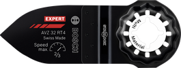 Accessorio per levigatura a dita in metallo duro Bosch EXPERT AVZ 32 RT4.