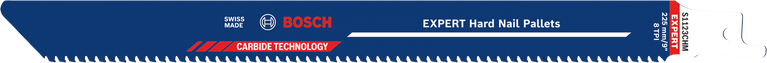 Lama per pallet per chiodi duri Bosch EXPERT S1123CHM, denti in metallo duro.