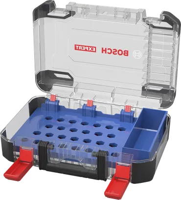 Valigetta Bosch per seghe a tazza EXPERT PC Plus, organizer vuoto.