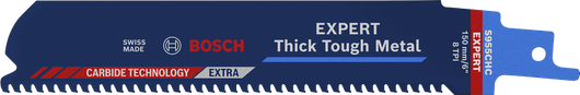 Lama per sega alternativa Bosch EXPERT Thick Tough Metal S 955 CHC.