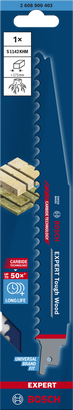 Lama per sega alternativa Bosch EXPERT Tough Wood S 1142 KHM.