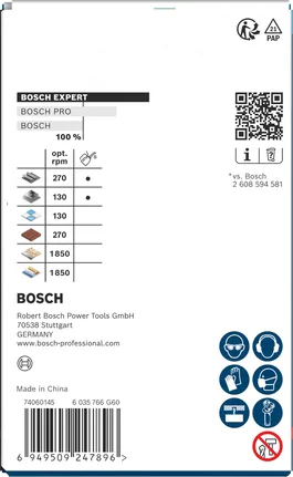 Sega a tazza multimateriale Bosch EXPERT 64×60 mm.