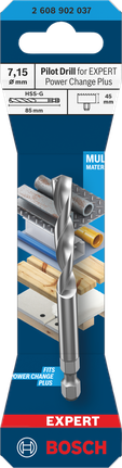 Trapano pilota Bosch 7,15 mm Power Change Plus.