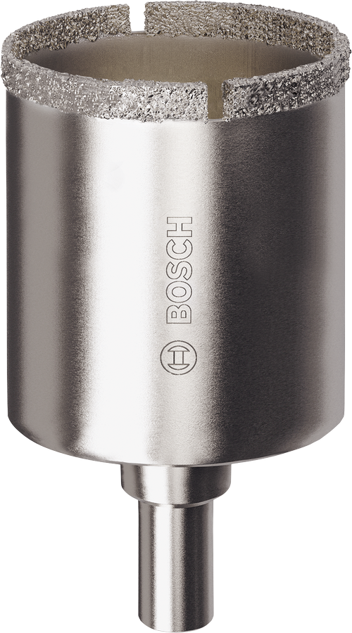 Sega a tazza Bosch Tiles con albero 45 x 40 mm per il taglio delle piastrelle.