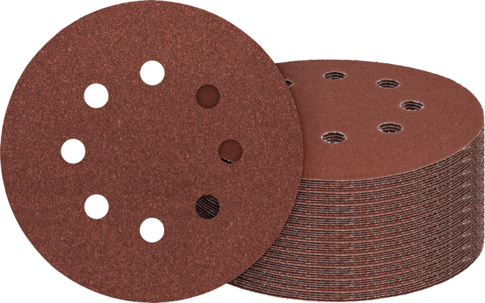 Confezione di fogli abrasivi Bosch C430 da 125 mm, grana mista.