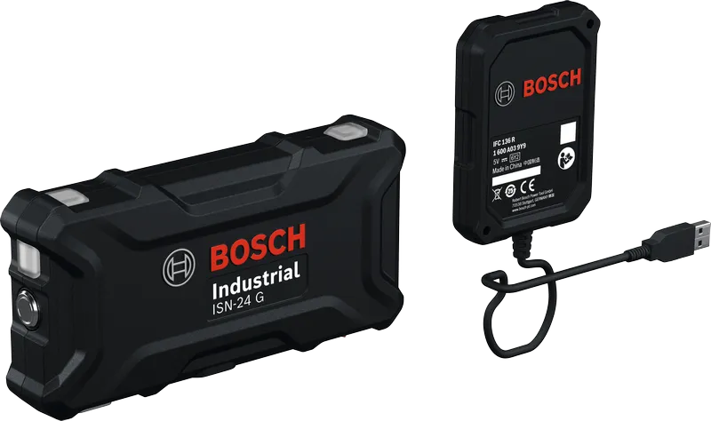 Controller intelligente industriale Bosch ISN-24 G, ricaricabile tramite USB.