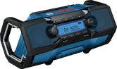 Radio da cantiere Bosch GPB18V-3C con display digitale.