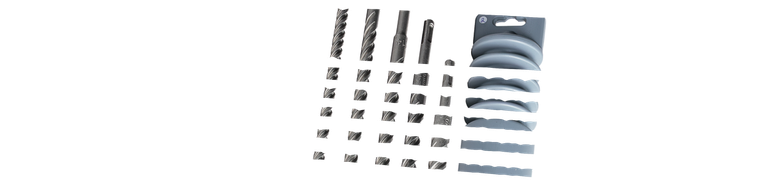 Kit per elettricisti Bosch PRO Hammer Drilling con punte SDS-plus.